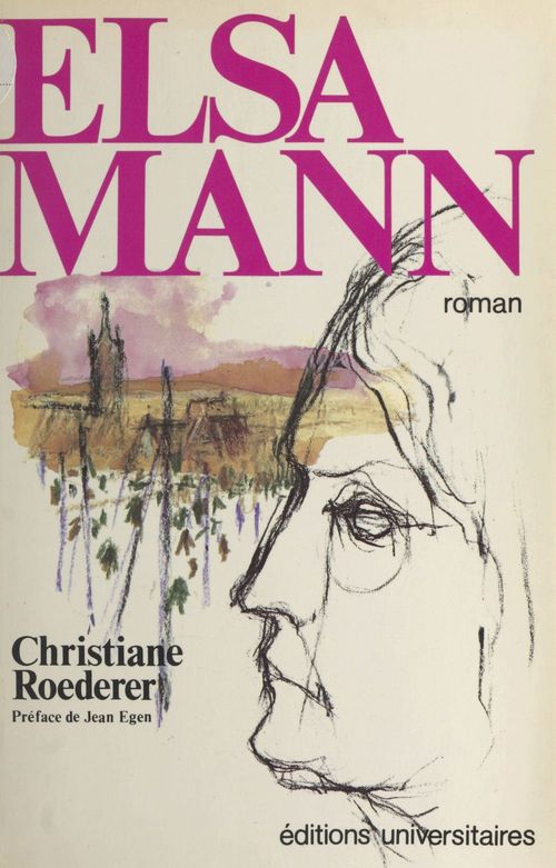 Couverture ebook de Elsa Mann, de Christiane Roederer