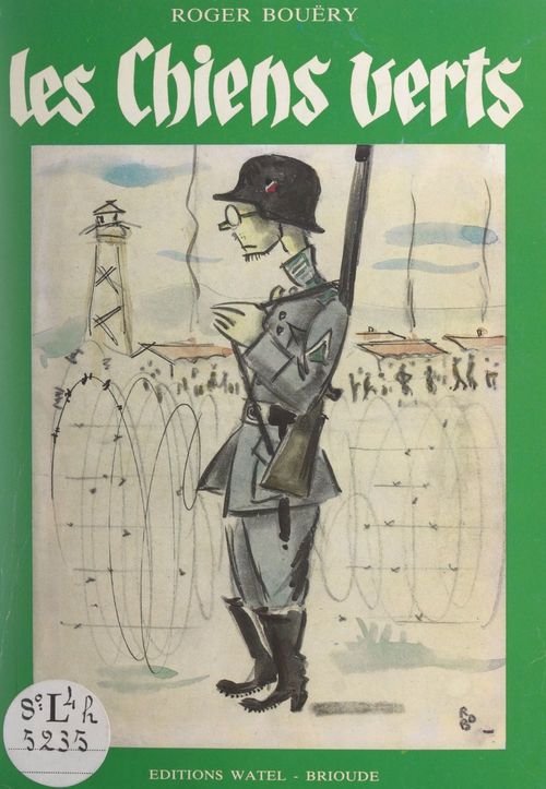Couverture ebook de Les chiens verts, de Roger Bouery