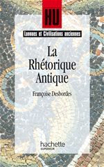 Couverture ebook de La Rhétorique antique, de Desbordes-F
