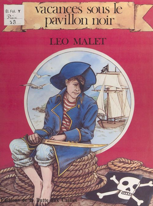 Couverture ebook de Vacances sous le pavillon noir, de Leo Malet