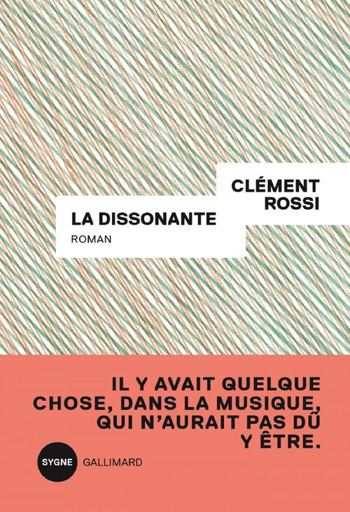 ebook cover of La dissonante, by Clément Rossi