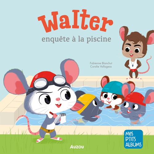 Couverture audiobook de Walter enquête à la piscine, de Fabienne Blanchut