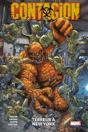 ebook cover of Contagion : Terreur à New York, by Ed Brisson