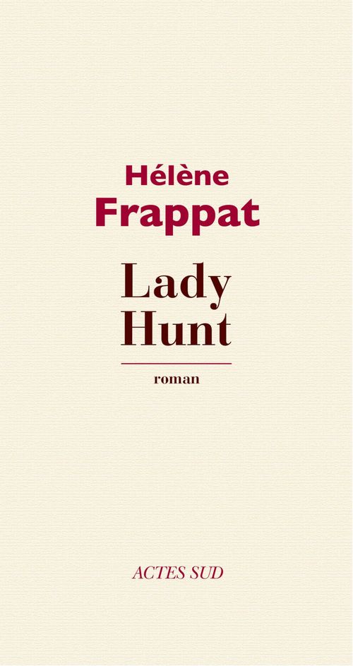 ebook cover of Lady Hunt, by Hélène Frappat