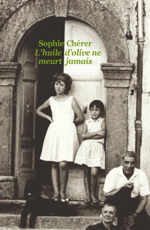 Couverture ebook de L'huile d'olive ne meurt jamais, de Sophie Chérer