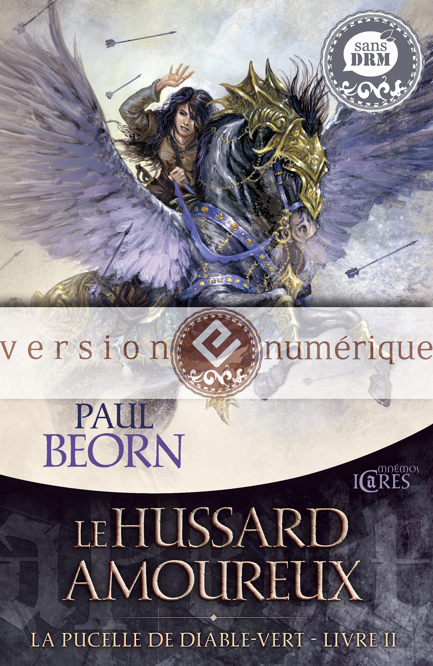 Couverture ebook de Le Hussard amoureux, de Paul Beorn