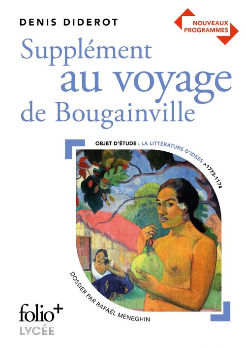 ebook cover of Supplément au Voyage de Bougainville, by Denis Diderot