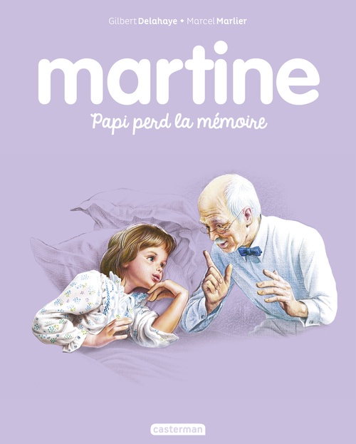 Couverture ebook de Martine- Papi perd la mémoire, de Gilbert Delahaye