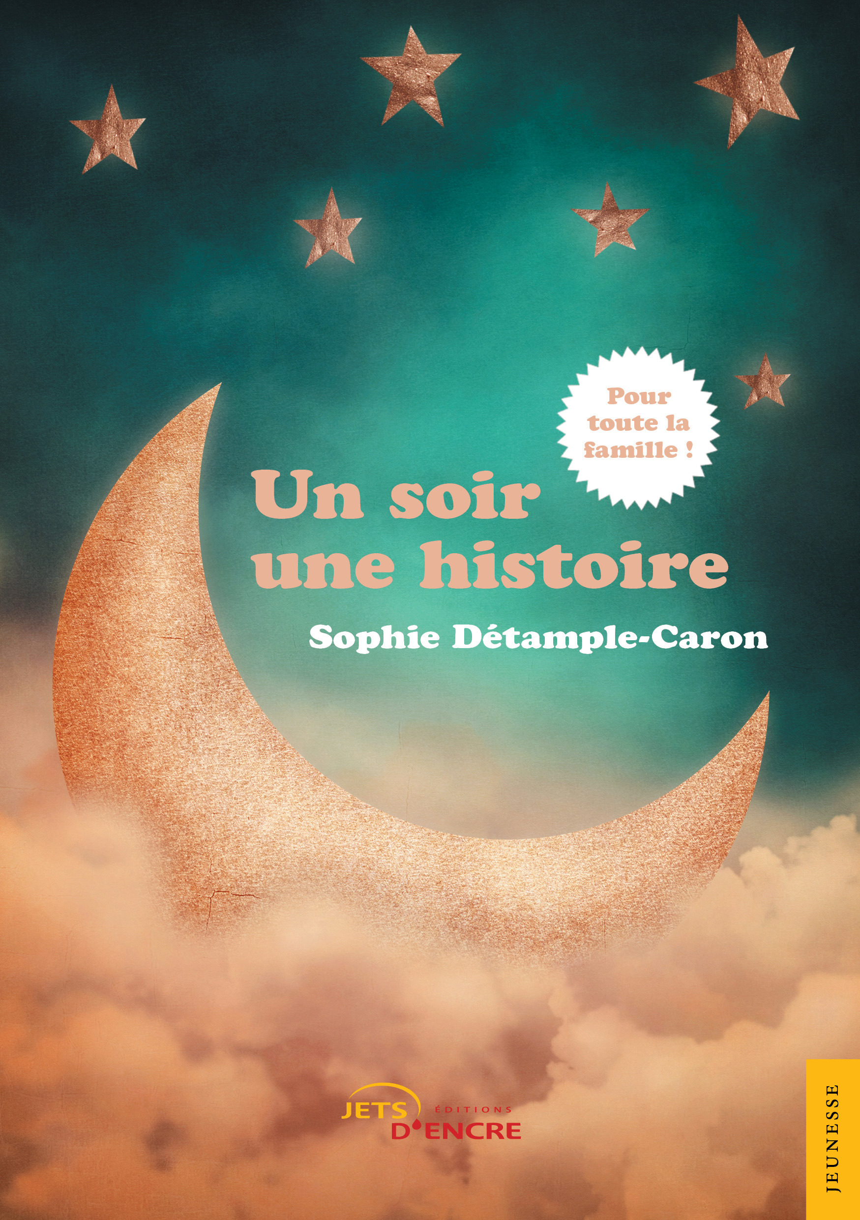 Couverture ebook de Un soir une histoire, de Sophie Détample-Caron