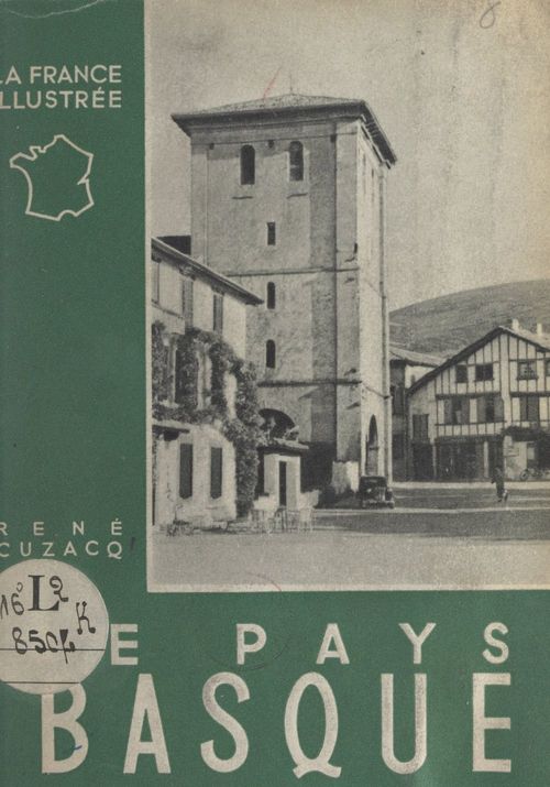 Couverture ebook de Le Pays basque, de Rene Cuzacq