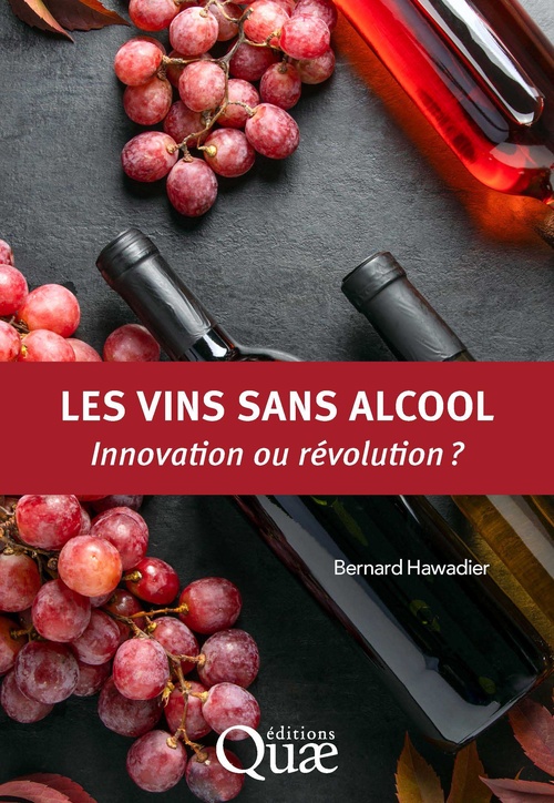 Couverture ebook de Les vins sans alcool, de Bernard Hawadier