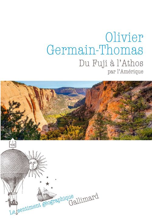 Couverture ebook de Du Fuji à l'Athos, de Olivier Germain-thomas