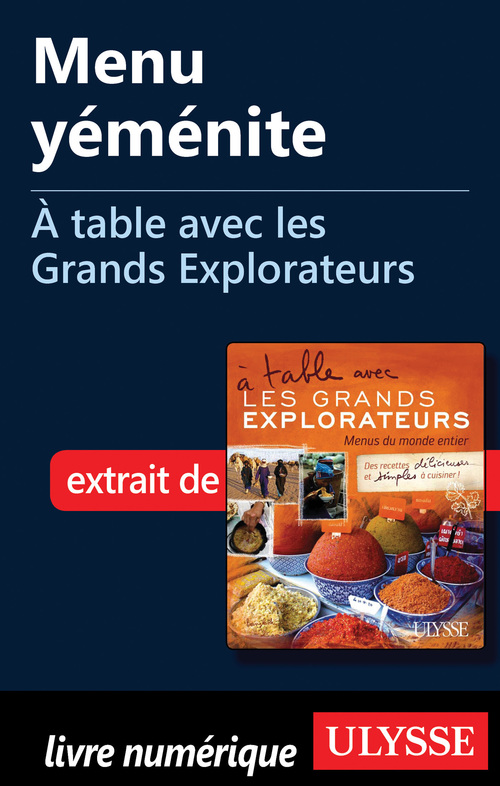 ebook cover of Menu yéménite - A table avec les Grands Explorateurs, by Alain Saint-Hilaire