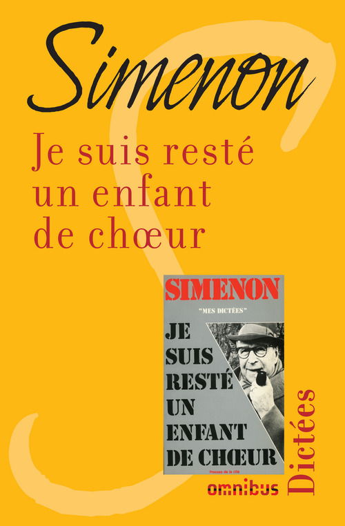 ebook cover of Je suis resté un enfant de choeur, by Georges Simenon