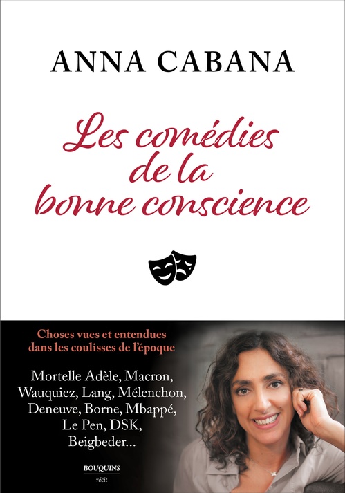 Couverture ebook de Les comédies de la bonne conscience, de Anna Cabana