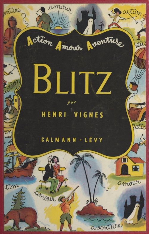 Couverture ebook de Blitz, de Henri Vignes