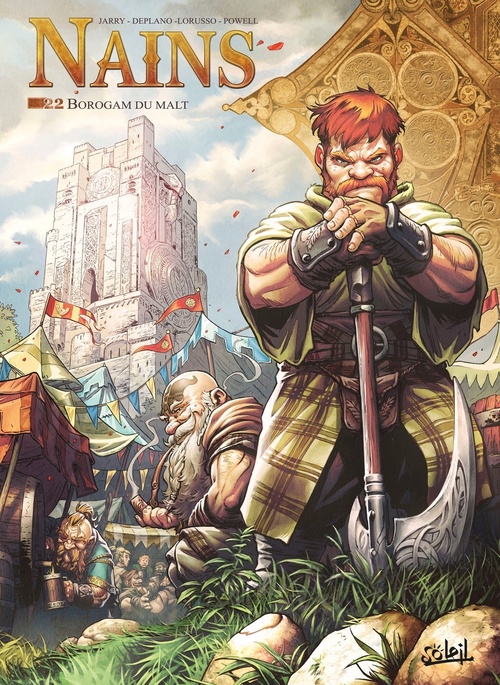 Couverture ebook de Nains T22 - Borogam du malt, de Nicolas Jarry