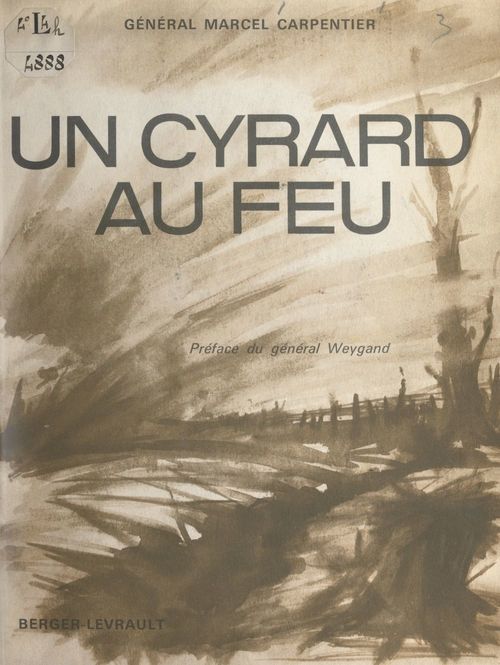 Couverture ebook de Un cyrard au feu, de Marcel Carpentier