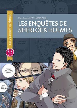 Couverture ebook de Les enquêtes de Sherlock Holmes, de Haruka Komusubi