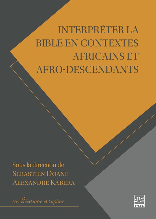 ebook cover of Interpréter la Bible en contextes africains et afro-descendants, by Collectif Collectif