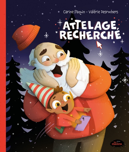Couverture ebook de Attelage recherché!, de Carine Paquin