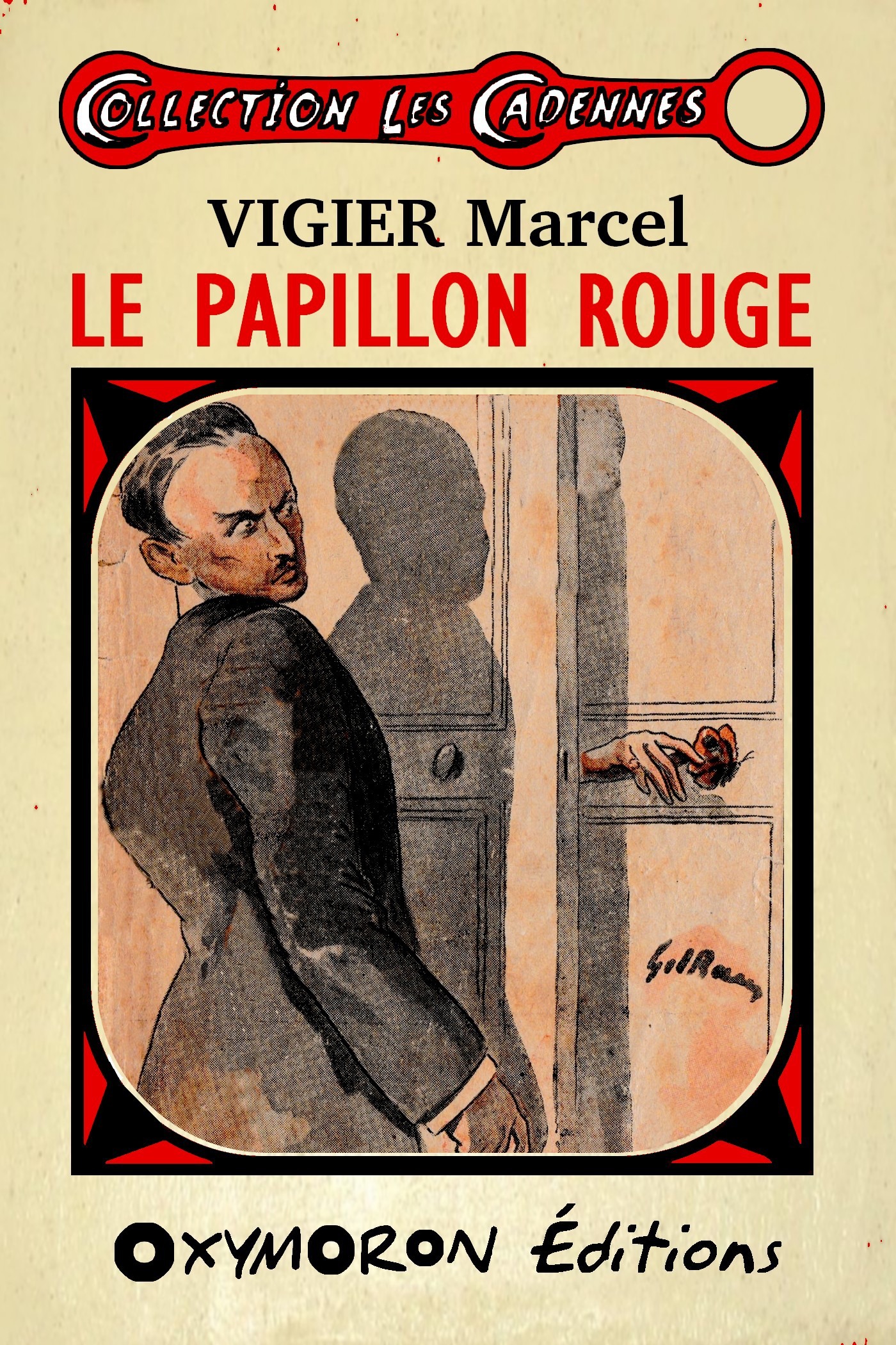 Couverture ebook de Le papillon rouge, de Marcel Vigier
