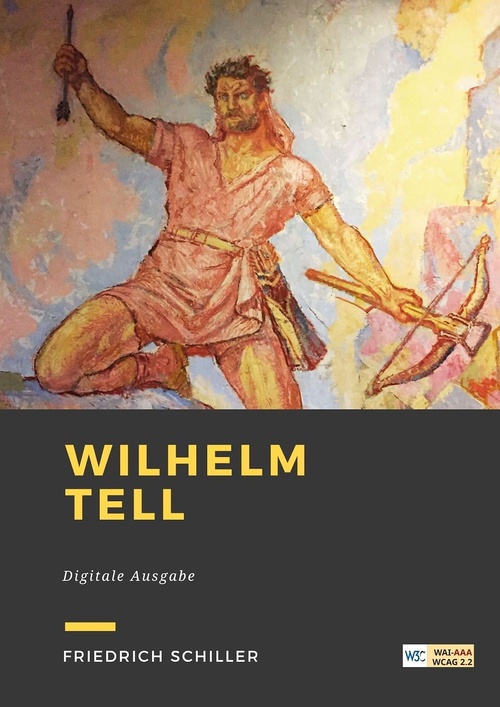 ebook cover of Wilhelm Tell, by Friedrich Schiller