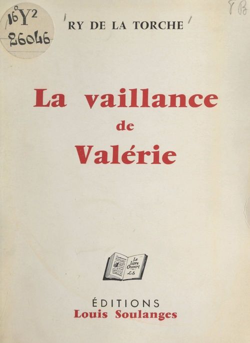 Couverture ebook de La vaillance de Valérie, de Ry De La Torche