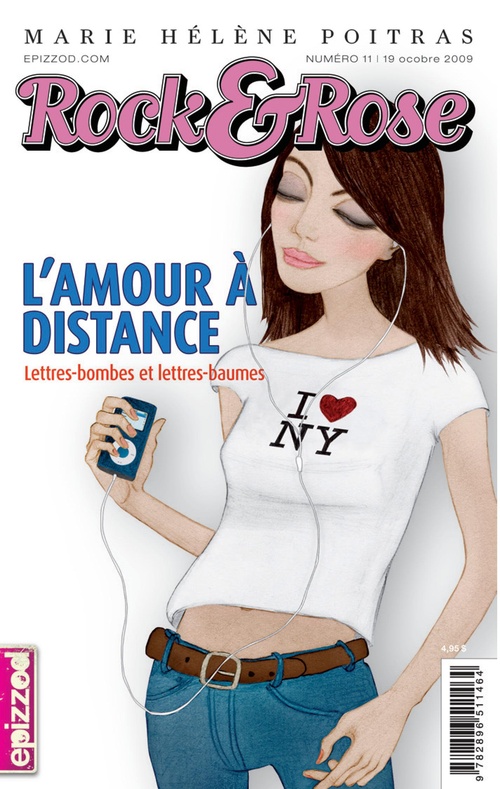ebook cover of L' amour à distance, by Marie Hélène Poitras