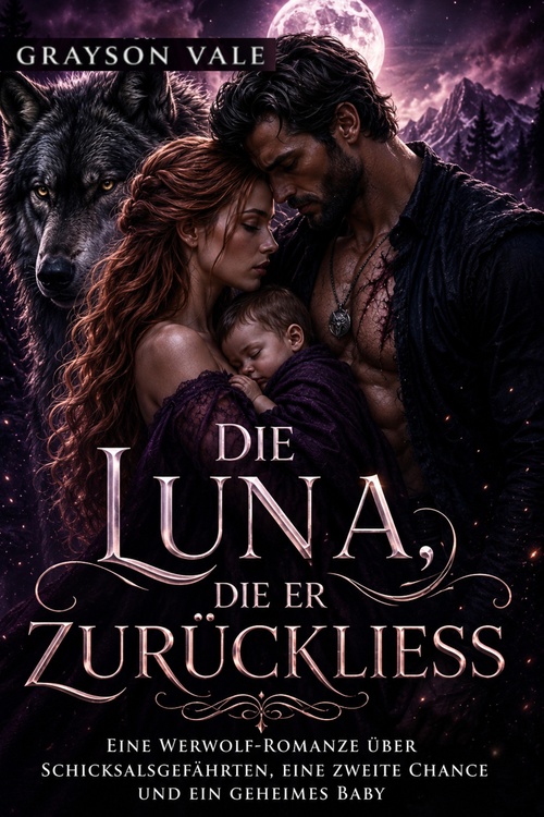 ebook cover of DIE LUNA, DIE ER ZURÜCKLIESS, by Grayson Vale