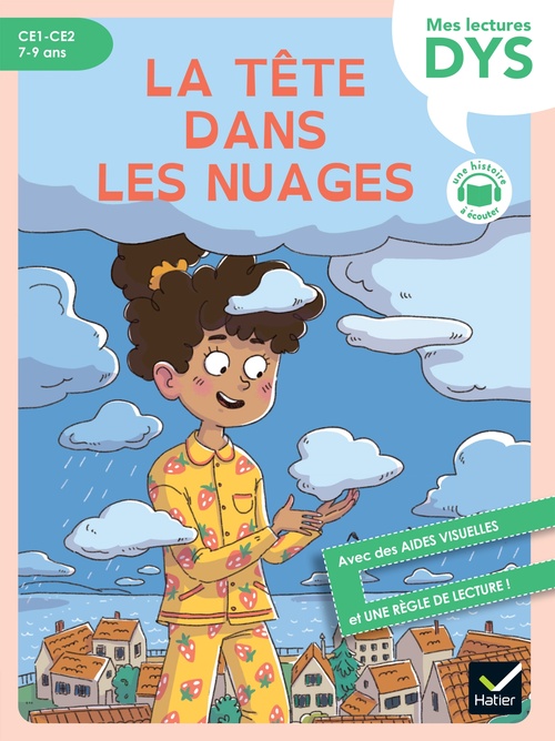 ebook cover of La tête dans les nuages - Lecture adaptée - CE1-CE2, by Marco Overzee