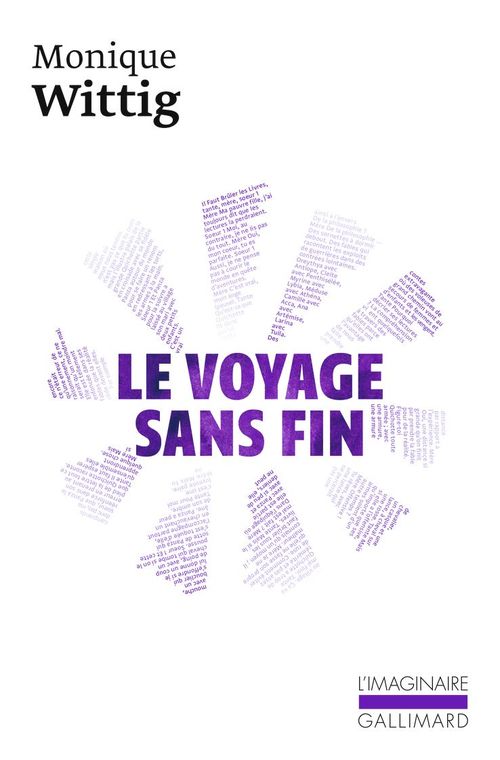 ebook cover of Le voyage sans fin, by Monique Wittig