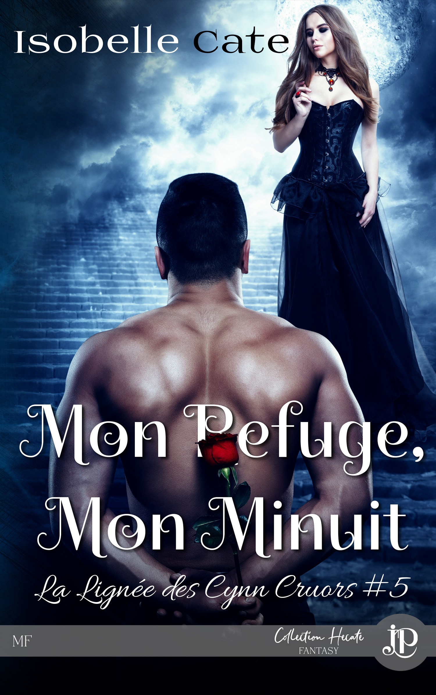 ebook cover of Mon refuge, mon minuit, by Isobelle Cate