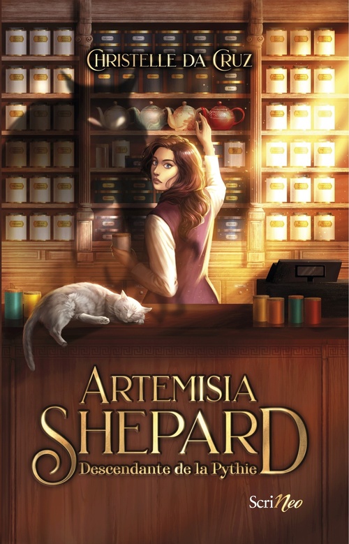 Couverture ebook de Artemisia Shepard - Descendante de la Pythie, de Christelle Da Cruz