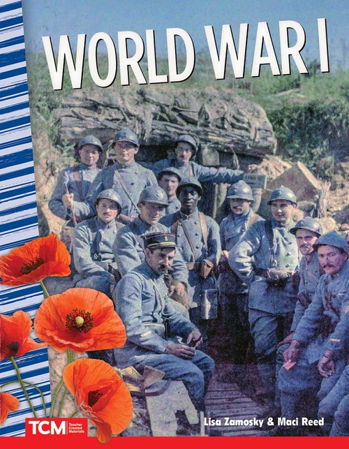 Couverture ebook de World War I, de Lisa Zamosky, Maci Reed