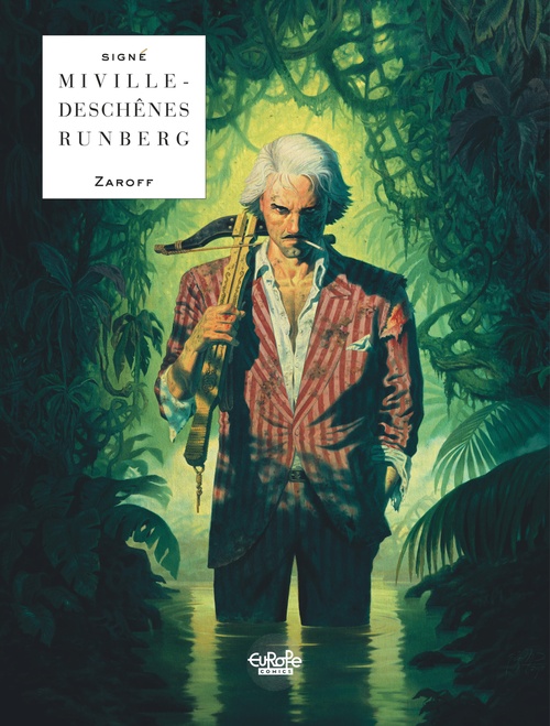 Couverture ebook de Zaroff, de Sylvain Runberg