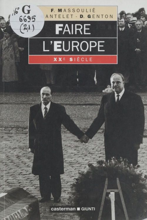 ebook cover of Faire l'Europe, by Massoulie/Gantelet/G