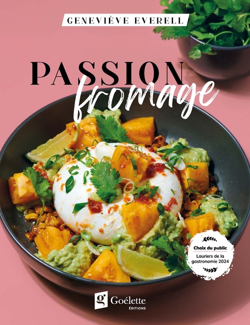 Couverture ebook de Passion fromage, de Geneviève Everell
