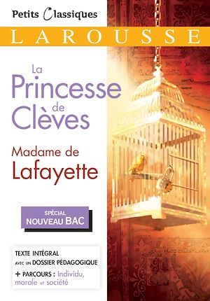 ebook cover of La princesse de Clèves, by Madame de La Fayette