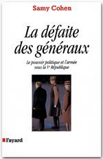 ebook cover of La Défaite des généraux, by Samy Cohen