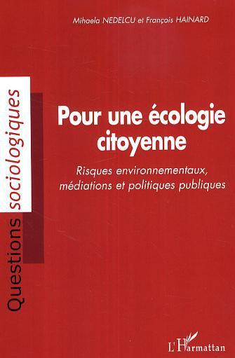 Couverture ebook de Pour une écologie citoyenne, de Hainard/Nedelcu