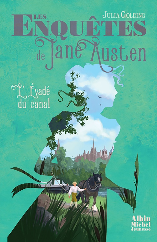 Couverture ebook de Les Enquêtes de Jane Austen - tome 3 - L'Evadé du canal, de Julia Golding