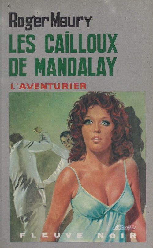 ebook cover of Les cailloux de Mandalay, by Roger Maury