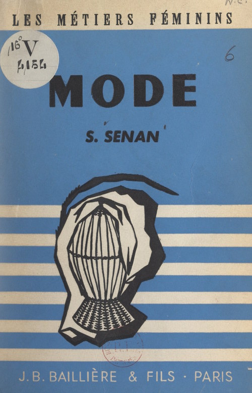 Couverture ebook de La mode, de Simonne Senan