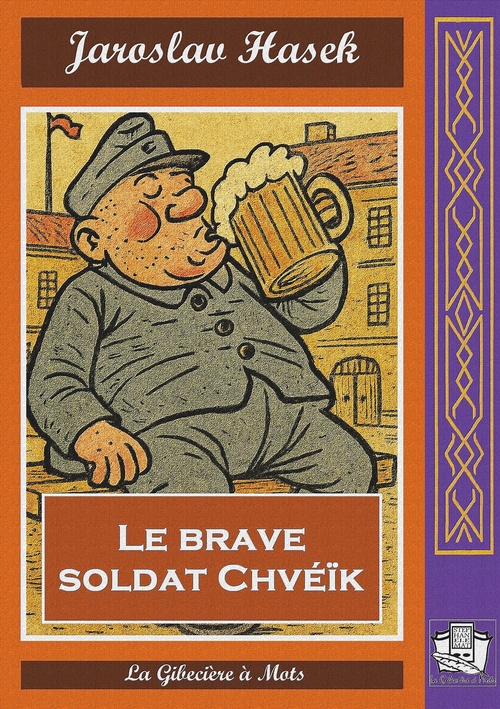 ebook cover of Le brave soldat Chvéïk, by Jaroslav Hasek