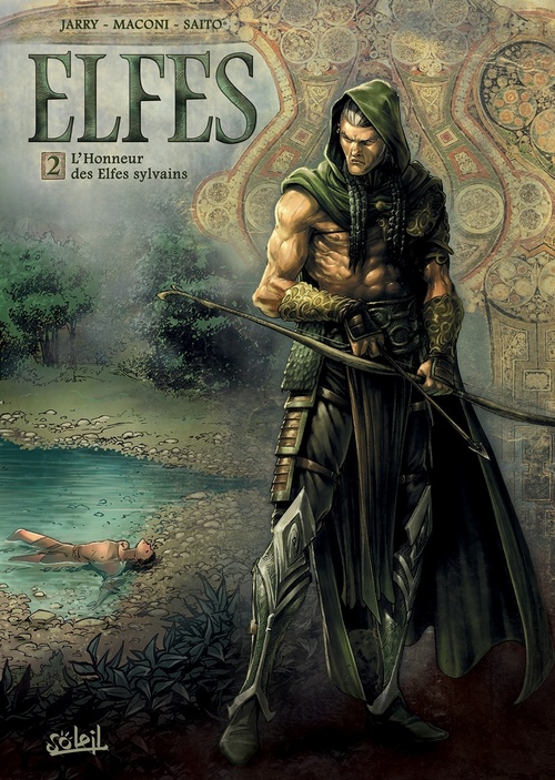 Couverture ebook de Elfes T02 - L'Honneur des Elfes sylvains, de Nicolas Jarry