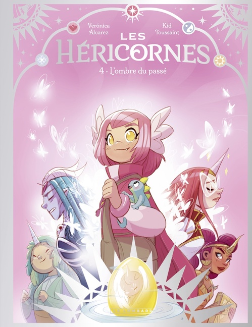 Couverture ebook de Les Héricornes - Tome 4 - L'ombre du passé, de Kid Toussaint, Verónica Alvarez