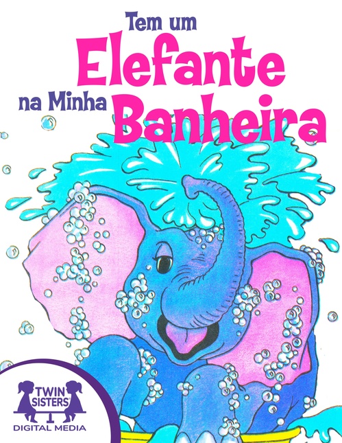 Couverture ebook de Tem um Elefante na Minha Banheira, de Jo Albee