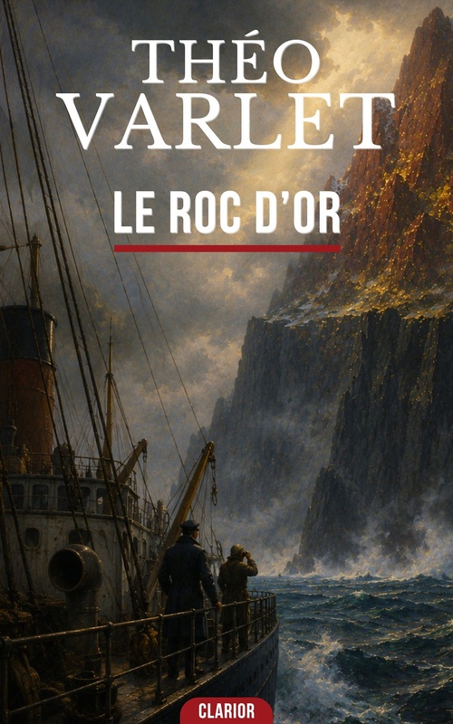 Couverture ebook de Le roc d'or, de Théo Varlet