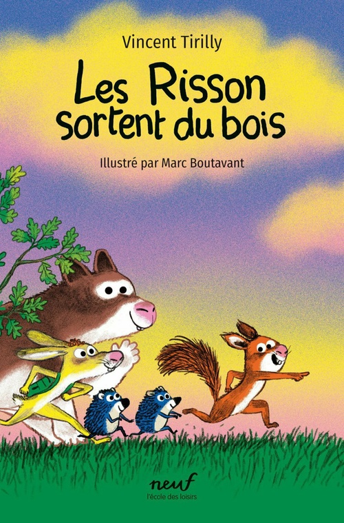 ebook cover of Les Risson sortent du bois, by Vincent Tirilly, Marc Boutavant
